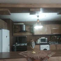 کابینت فلزی با در ام دی اف