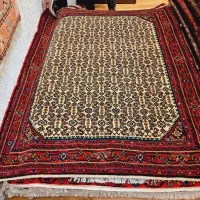 قالیچه دستباف آکبند ملایر نقشه افشان