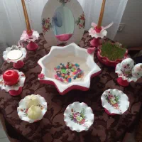 ست کامل هفت‌سین رومیزی بدون آینه