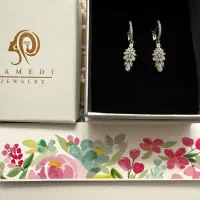 گوشواره نقره مارک معتبر