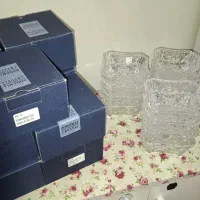کاسه آجیل خوری کریستال خورشیدی بوهمیا اصل چک