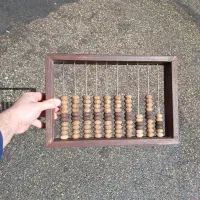 چرتکه چوبی دستساز