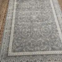 فرش 12متری  دوتا هم۴متری طوسی