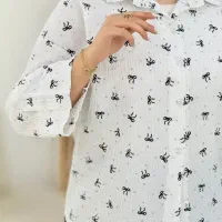 شومیز پاپیونی کاملا نو