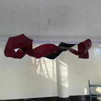 لوستر شیشه ای میله ای خاص و مدرن
