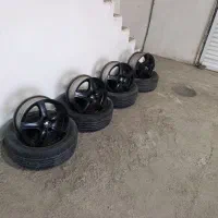 رینگ پنج پر و لاستیک کومهو