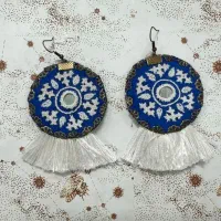 گوشواره سوزن دوزی