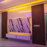 اجرای تی وی وال کابینت کمد ترموال ماربل دیوار پوش