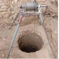 چاه کن و مقنی و تخریب ساختمان فنداسیون