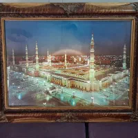 تابلو مکه چراغ دار