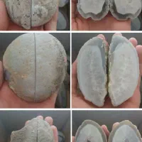 سنگ توپی  عقیق برش خورده کلکسیونی