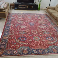 فرش شاهکارمشهدمدرن دستباف نما3*4مرینوس