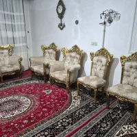 مبل سلطنتی ۹ نفره در حد نو