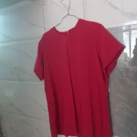 تیشرت زنانه جنس کرپ نرم ۳ایکس لارج