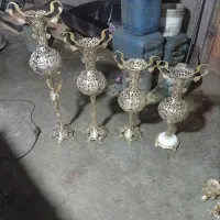 گلدان برنجی|صنایع دستی و سایر لوازم تزئینی|پاکدشت, خاتون آباد|دیوار