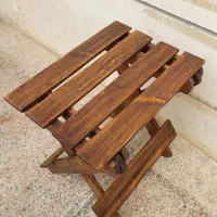 صندلی تاشو چوبی مسافرتی