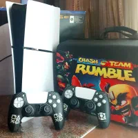 ps5 SLIM1TRAگارانتی یکساله دودسته گیم پلستیشن فایو