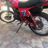 موتور سیکلت تریل فلات200مدل 96