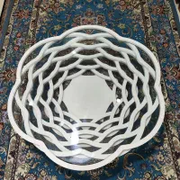 میز پذیرایی طبقاتی سفید