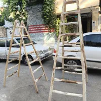 سه عدد نردبان نو به شرط سالمی حاظر آماده