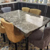 میزناهاخوری ۶ نفره طرح سنگ