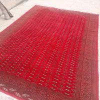 فرش حسنی/یک جفت قالی دستباف ۹متری ترکمن