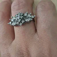 انگشتر نقره زنانه