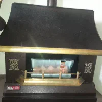 بخاری قهوه ایی مارک طلایی