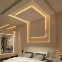 اجرای کناف ولاین نوری ،دامپا سقف کاذب وتایل ۶۰×۶۰