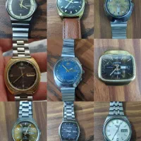 تعدادی ساعت اتوماتیک و کوکی سالم و قدیمی