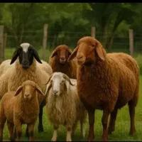 گوسفند زنده دشت صحرا از کوهای، کلات درسراسر تهران