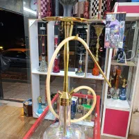 قلیان کرنو لوله ای برنجی