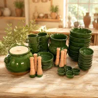 سرویس آبگوشت خوری سفالی اصیل(۱تا۶نفره)نقد و اقساط