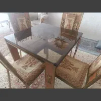 میز غذاخوری+میز تلویزیون