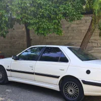 پژو پارس سفید دوگانه فابریک اسپورت