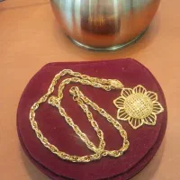 گردنبند و گوشواره کاملا نو
