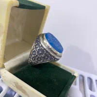 عقیق آبی خطی