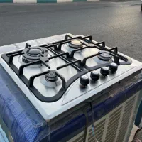 اجاق گاز رومیزی توکار استیل کد b77 سینک