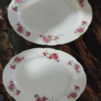 چینی گل سرخی قدیمی ژاپنی اصلی