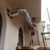 هود صنعتی کانال سازی داکت اسپیلت دریچه بازدید