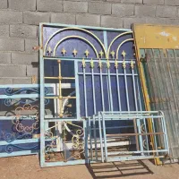 پنجره و در جا کولری دار بدون پوسیدگی با شیشه