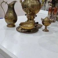 سماور برنجی گاز سوز