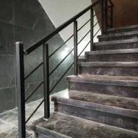 نرده استیل و شیشه و ...