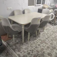 میز عذا خوری ۶ نفره نو نو