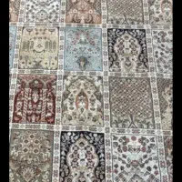 ۳عدد فرش ۶متری ماشینی  ۷۰۰شانه زمینه کرم