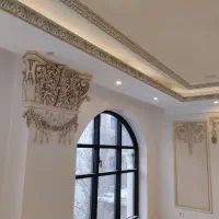 نقاشی ساختمان پتینه میکروسمنت کنیتکس رنگکاری نما