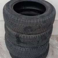 ۲جفت تایر یزد تایر دست دوم در حد نو