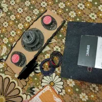 ساب وآمپرماشین وتاقچه پراید 141بارودری فابریک141