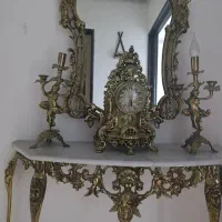 خرید اینه شعمدون برنز