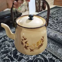 کتری لعابی قدیمی